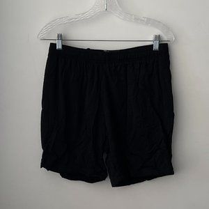 Nice Laundry Men's Lounge Short- Black 6 inch with pockets